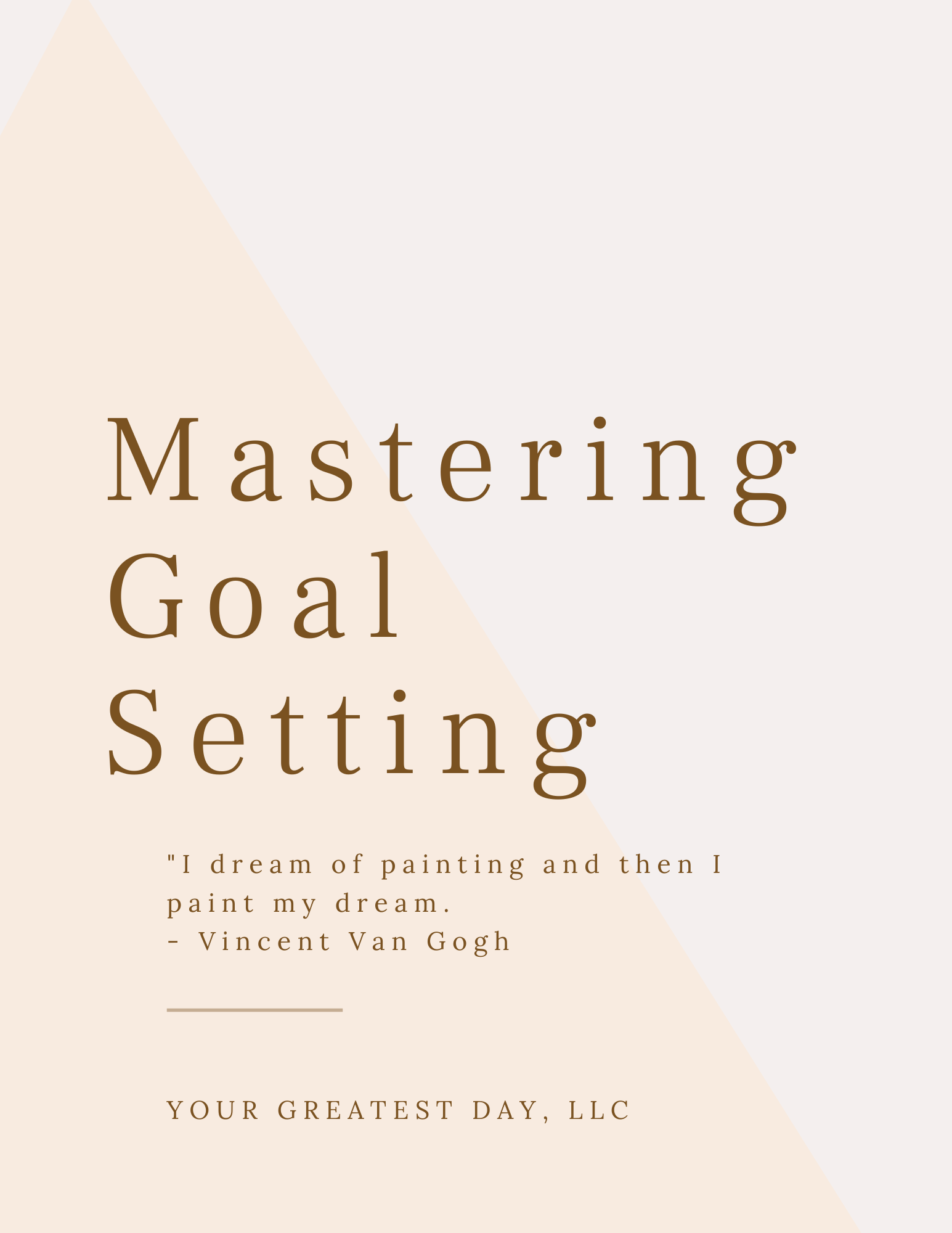 Mastering Goal Setting Module for Lasting Success